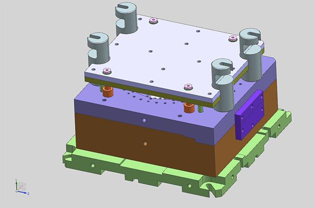 异型件低压铸造模具